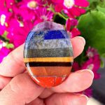 Spiritual Balance 7 Chakra Worry Stone
