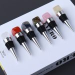 Square Crystal Gem Wine Stopper