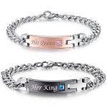 Stainless Steel Couple Bracelets
