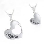 Stainless Steel Pendant Necklace Set