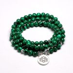 Strength and Balance Malachite 108 Mala