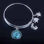 Stunning Tree of Life Adjustable Charms Bangles Bracelet