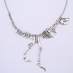 T-Rex Skeleton Necklace