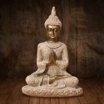 Thailand Sandstone Buddha Statue 8cm
