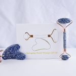 Therapeutic Sodalite Gua Sha Roller Set