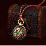 Tibetan Gau Dorje Balancing Pendant