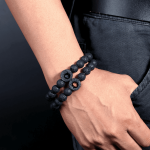 Tiger Core Lava Rock Bracelet