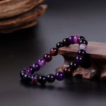 Tranquil Inspiration Purple Agate Bracelet