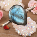 Transformational Labradorite Cuff Bangle