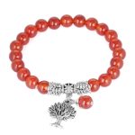 Tree of Life Carnelian Bracelet