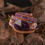 Unbreakable Soul Union Amethyst Wrap Bracelet