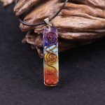 Vibrant Orgonite Energy Necklace