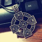 Viking Sun Cross Rune Necklace