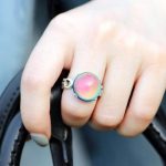 Vintage Rivets Mood Ring