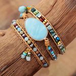 Wave Of Calm Amazonite Bracelet