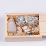 Wealth and Abundance Crystal Smudging Set
