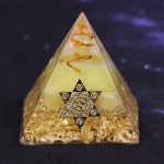 Wealth and Prosperity Orgonite Pyramid