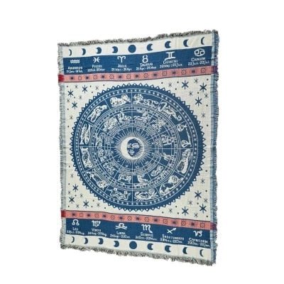 wheel-of-the-zodiac-bedspread.jpg Wheel of the Zodiac Bedspread - Image 1