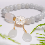 White Jade Serenity Bracelet