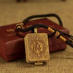 Wish-Fulfilling Tibetan Prayer Pendant