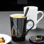 Zodiac Star Constellation Ceramic Mug Set
